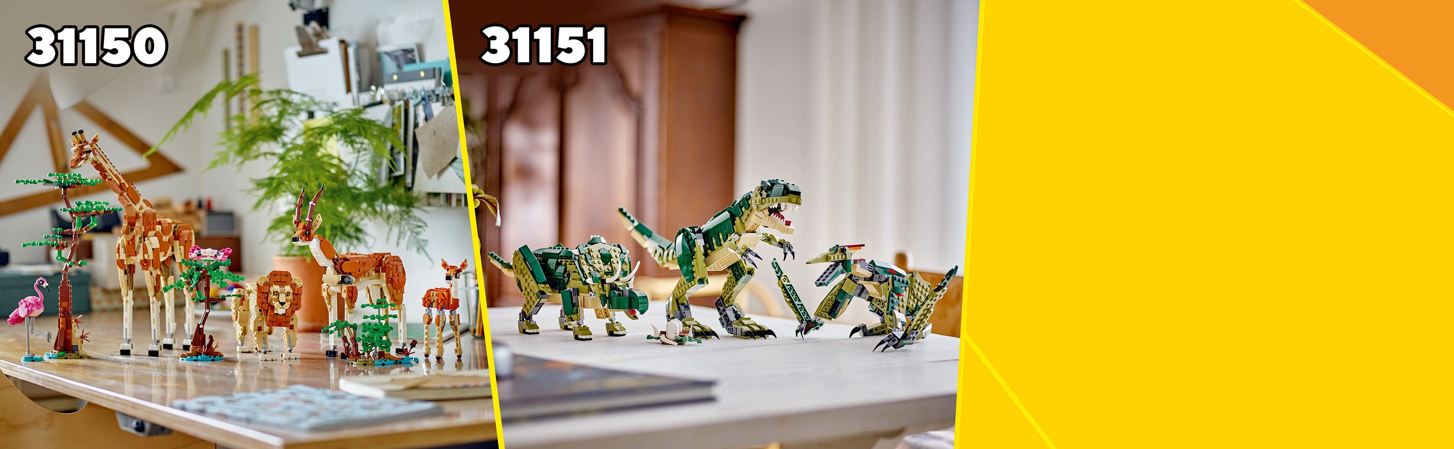 Objavte ďalšie stavebnice LEGO® Creator 3 v&nbsp;1